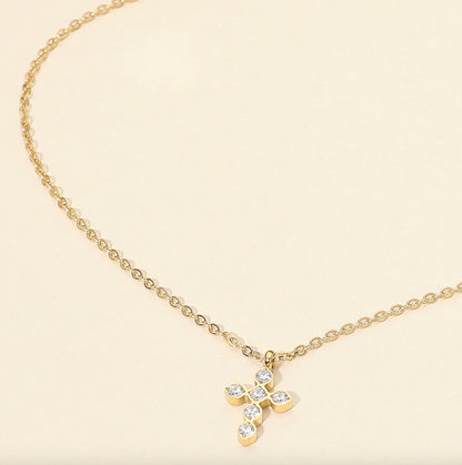 Celestia Cross Necklace