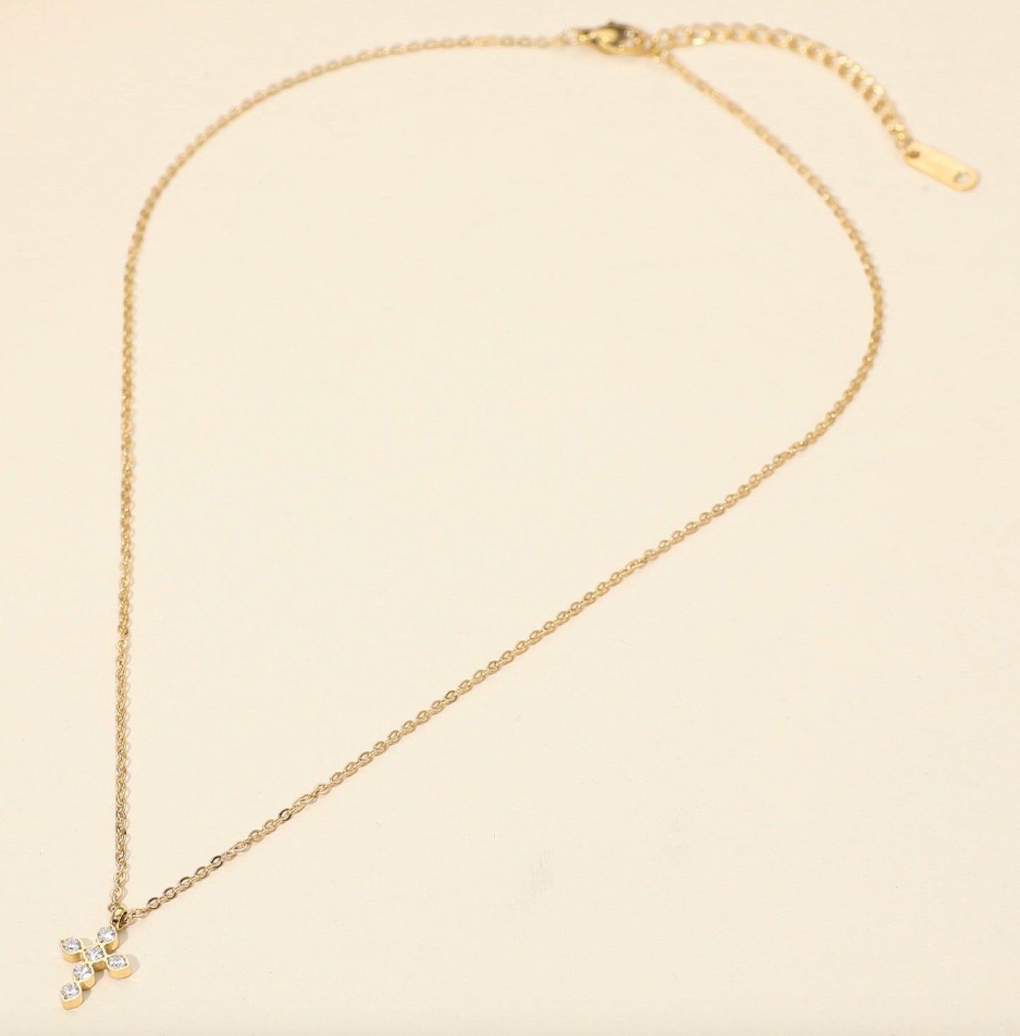 celestia cross necklace