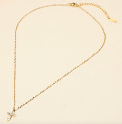 Celestia Cross Necklace